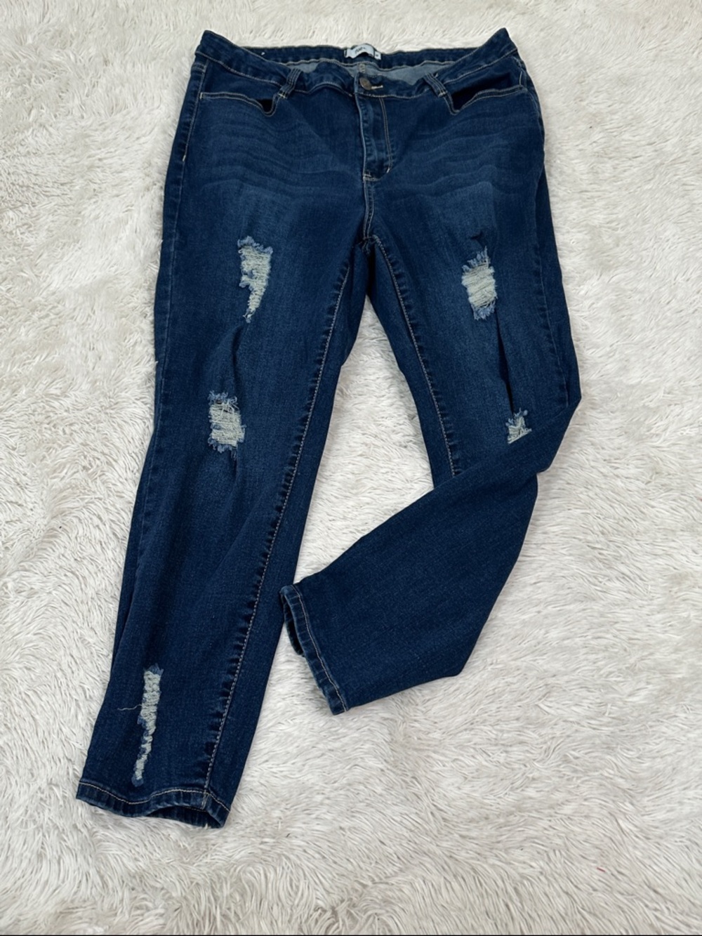 🪸 Rue21 High Rise Cropped Skinny Jeans